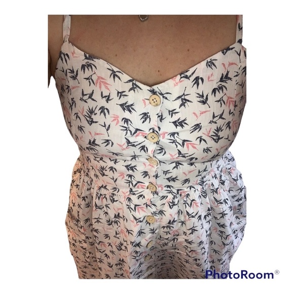 LC Waikiki Spaghetti Strap Button Down Summer Dress - Picture 11 of 12